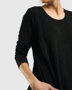 Women Alembika Dresses<Sabrina A-Line Dress, Black