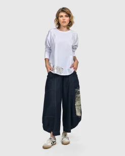 Women Alembika Tops & Tunics<Sacramento Relaxed Top, White