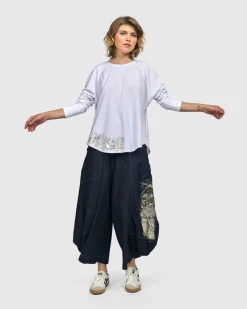 Women Alembika Tops & Tunics<Sacramento Relaxed Top, White