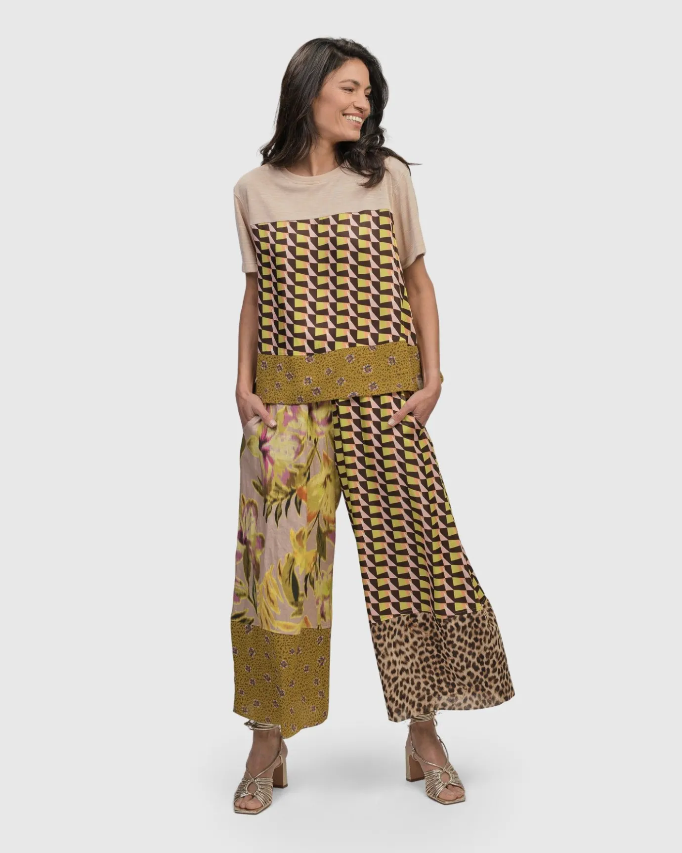 Women Alembika Plus<Saint Tropez Pants, Mix