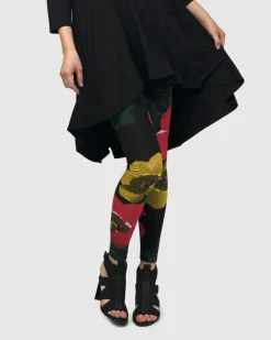 Women Alembika Pants & Skirts<Sangria Leggings, Garden