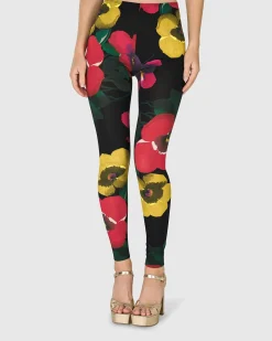 Women Alembika Pants & Skirts<Sangria Leggings, Garden