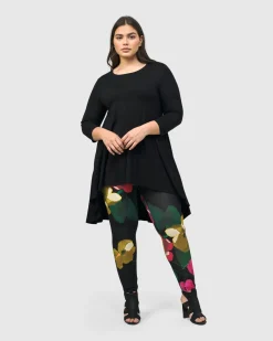 Women Alembika Pants & Skirts<Sangria Leggings, Garden