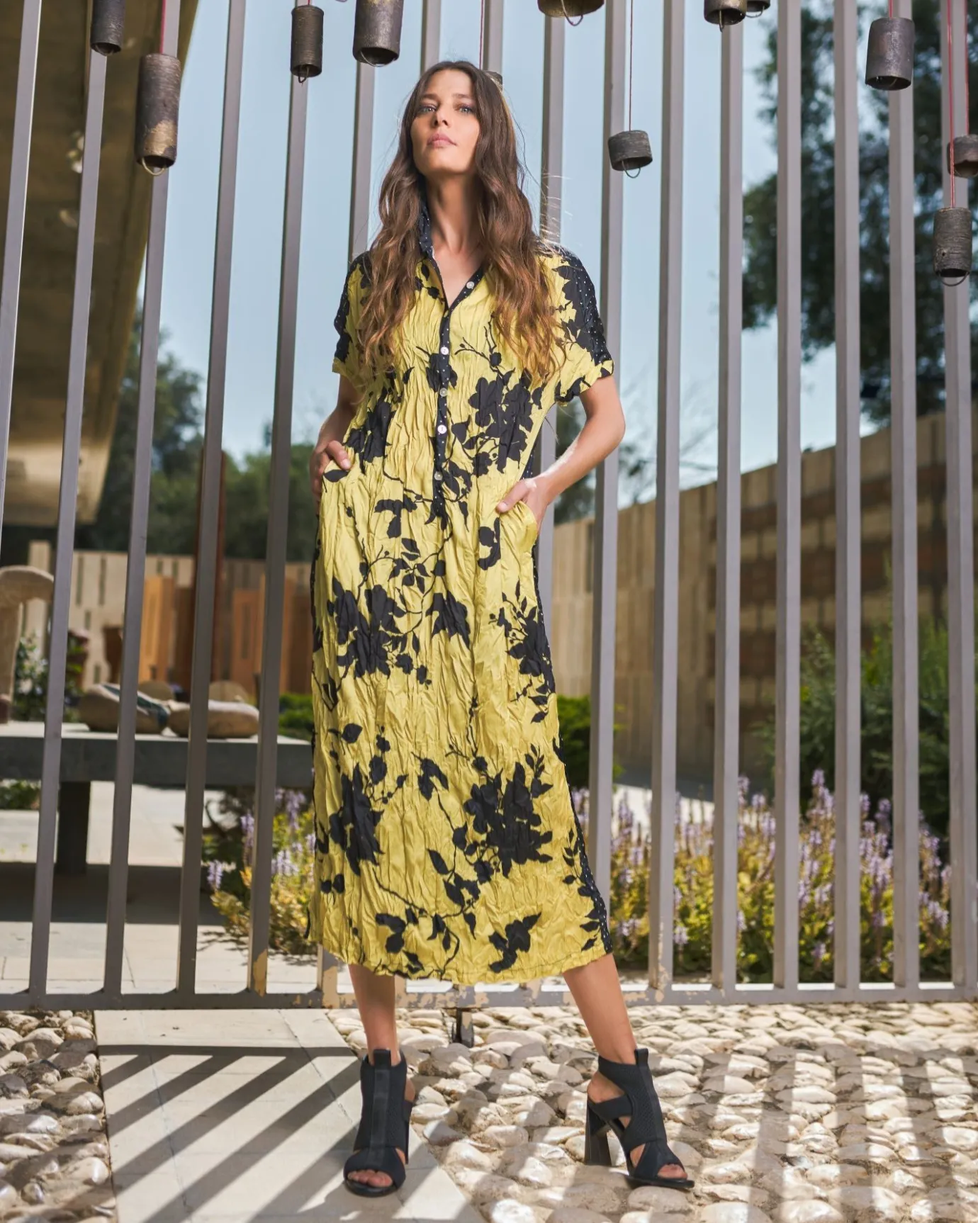 Women Alembika Plus<Sbagliato Button Down Dress, Mix