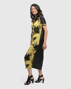 Women Alembika Dresses<Sbagliato Button Down Dress, Mix