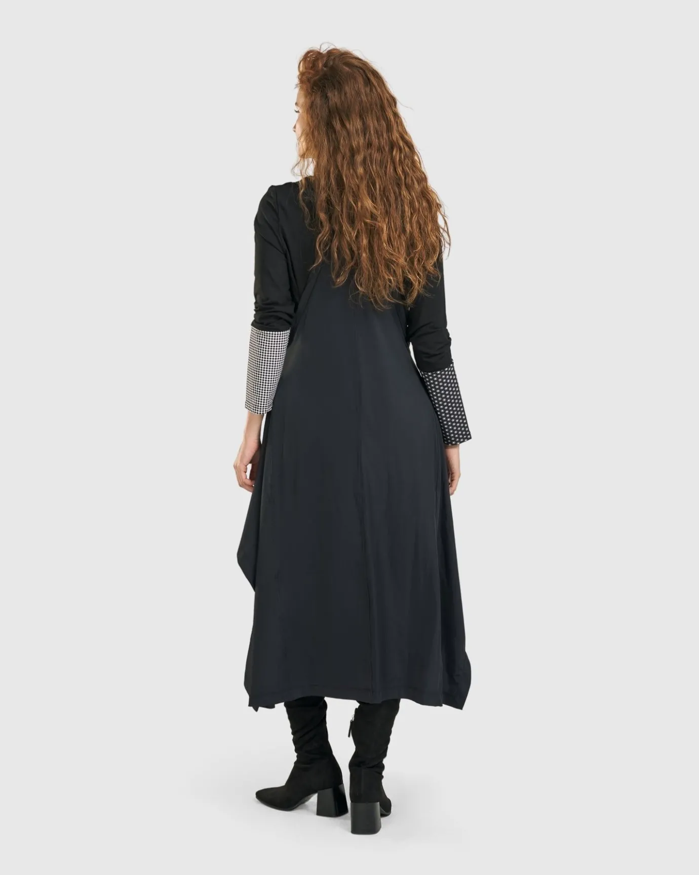 Women Alembika Plus<Shelley Apron Dress, Black