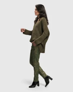 Women Alembika Sweaters & Cardigans<Siesta Oversized Sweater, Taupe