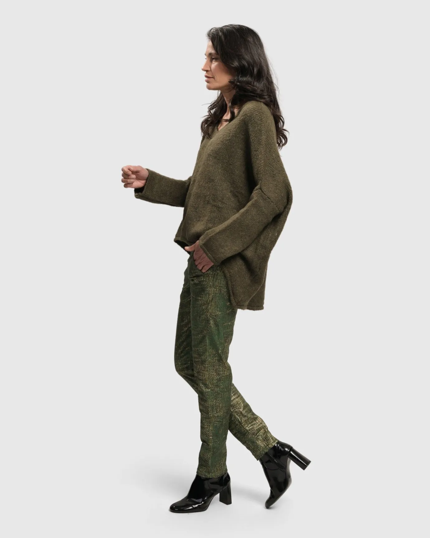 Women Alembika Sweaters & Cardigans<Siesta Oversized Sweater, Taupe