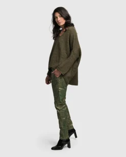 Women Alembika Sweaters & Cardigans<Siesta Oversized Sweater, Taupe