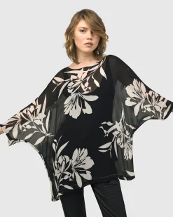 Women Alembika Plus<Sitting Poolside Tunic Top, Floral