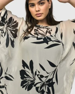 Women Alembika Plus<Sitting Poolside Tunic Top, Floral