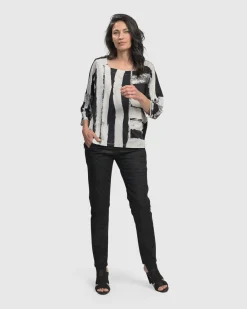 Women Alembika Pants & Skirts<Snake Iconic Stretch Jeans, Black