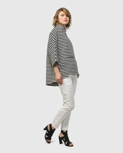Women Alembika Pants & Skirts<Snake Iconic Stretch Jeans, White