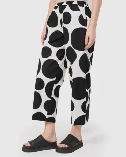 Women Alembika Pants & Skirts<Solo Cropped Pants, Bubbles