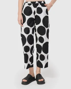 Women Alembika Plus<Solo Cropped Pants, Bubbles