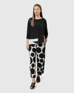 Women Alembika Plus<Solo Cropped Pants, Bubbles