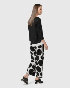 Women Alembika Plus<Solo Cropped Pants, Bubbles