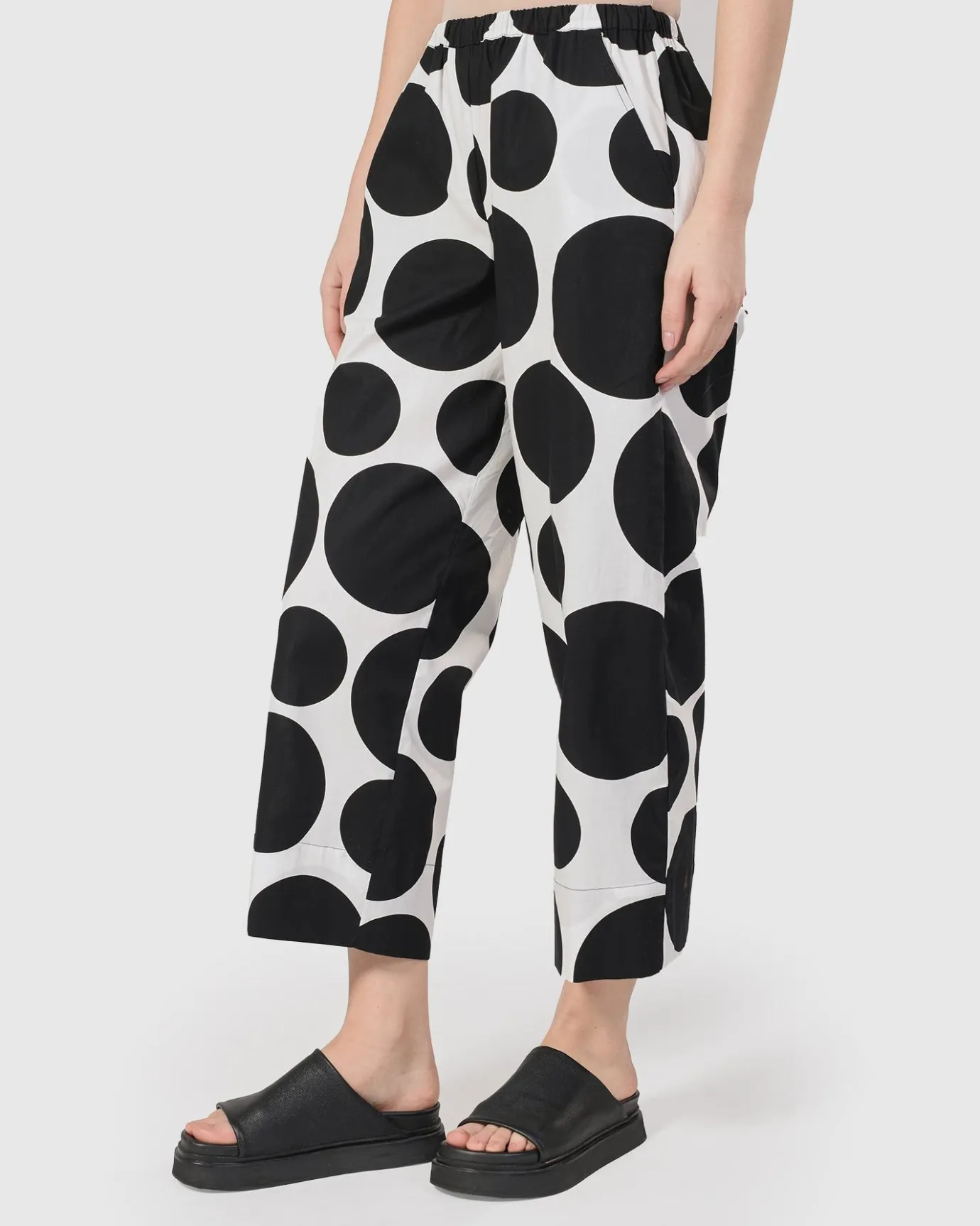 Women Alembika Plus<Solo Cropped Pants, Bubbles
