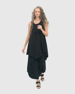 Women Alembika Pants & Skirts<Splatter Punto Pants, Black