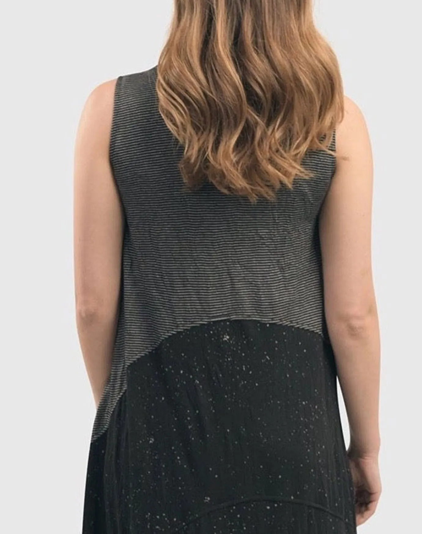Women Alembika Dresses<Sprinkle Crinkle Tank Dress, Black
