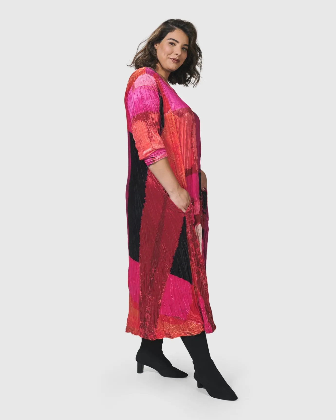 Women Alembika Dresses<Sunset Strip Maxi Dress, Magenta