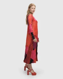 Women Alembika Dresses<Sunset Strip Maxi Dress, Magenta