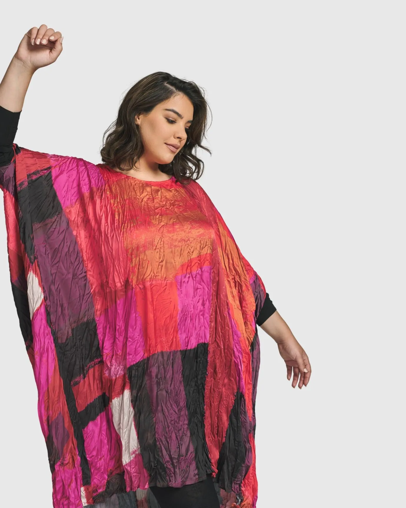 Women Alembika Dresses<Sunset Strip Muumuu Dress, Magenta