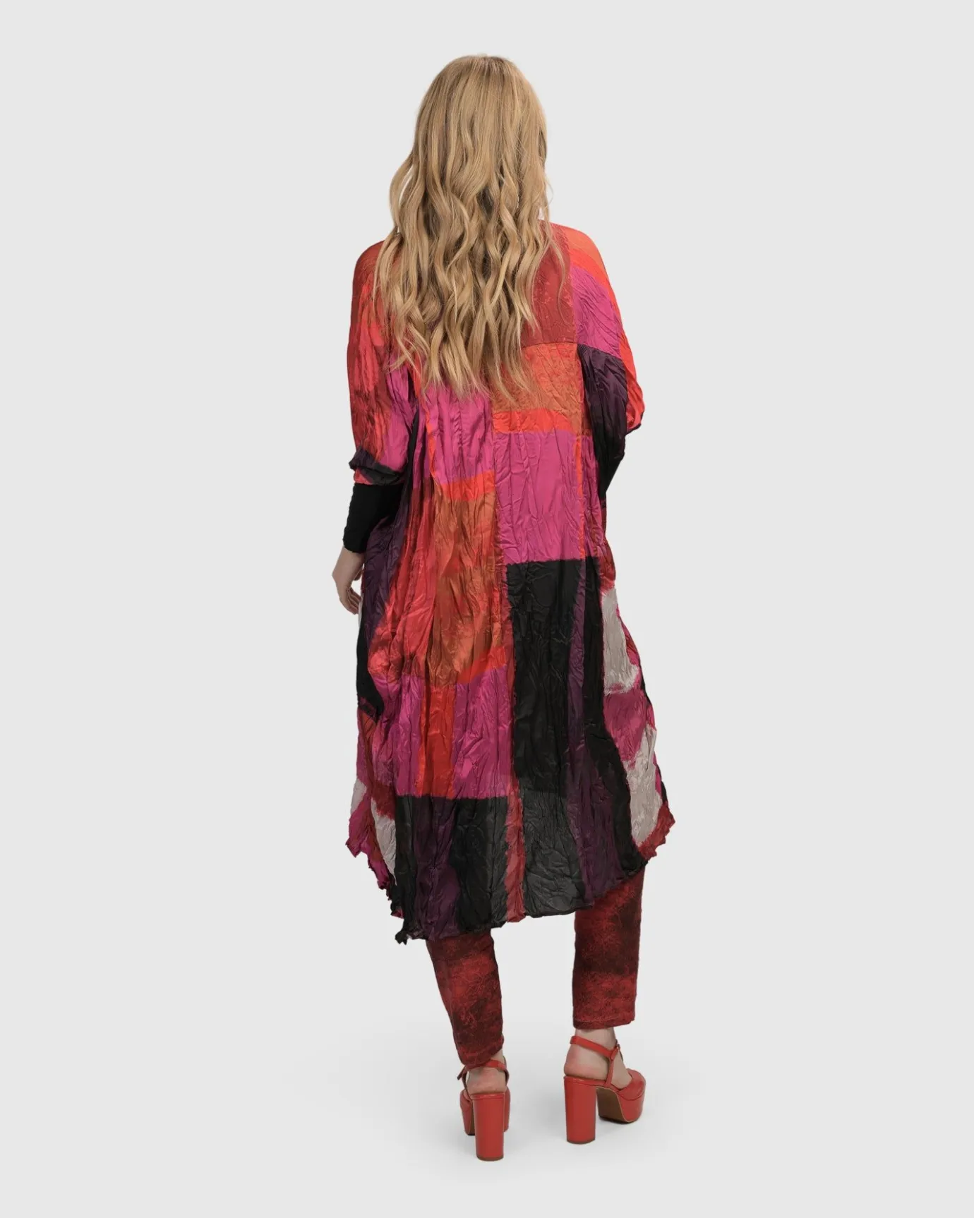 Women Alembika Dresses<Sunset Strip Muumuu Dress, Magenta
