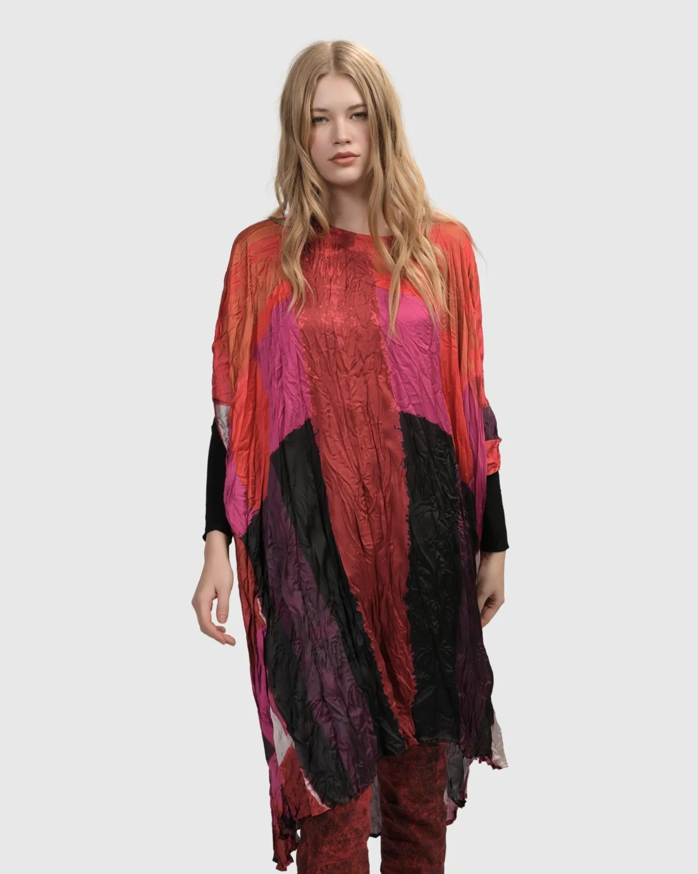 Women Alembika Dresses<Sunset Strip Muumuu Dress, Magenta