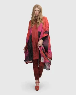 Women Alembika Plus<Sunset Strip Muumuu Dress, Magenta
