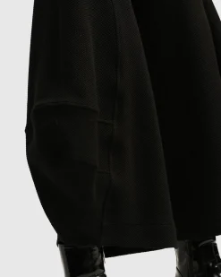 Women Alembika Plus<Superb Waffle Weave Punto Pants, Black