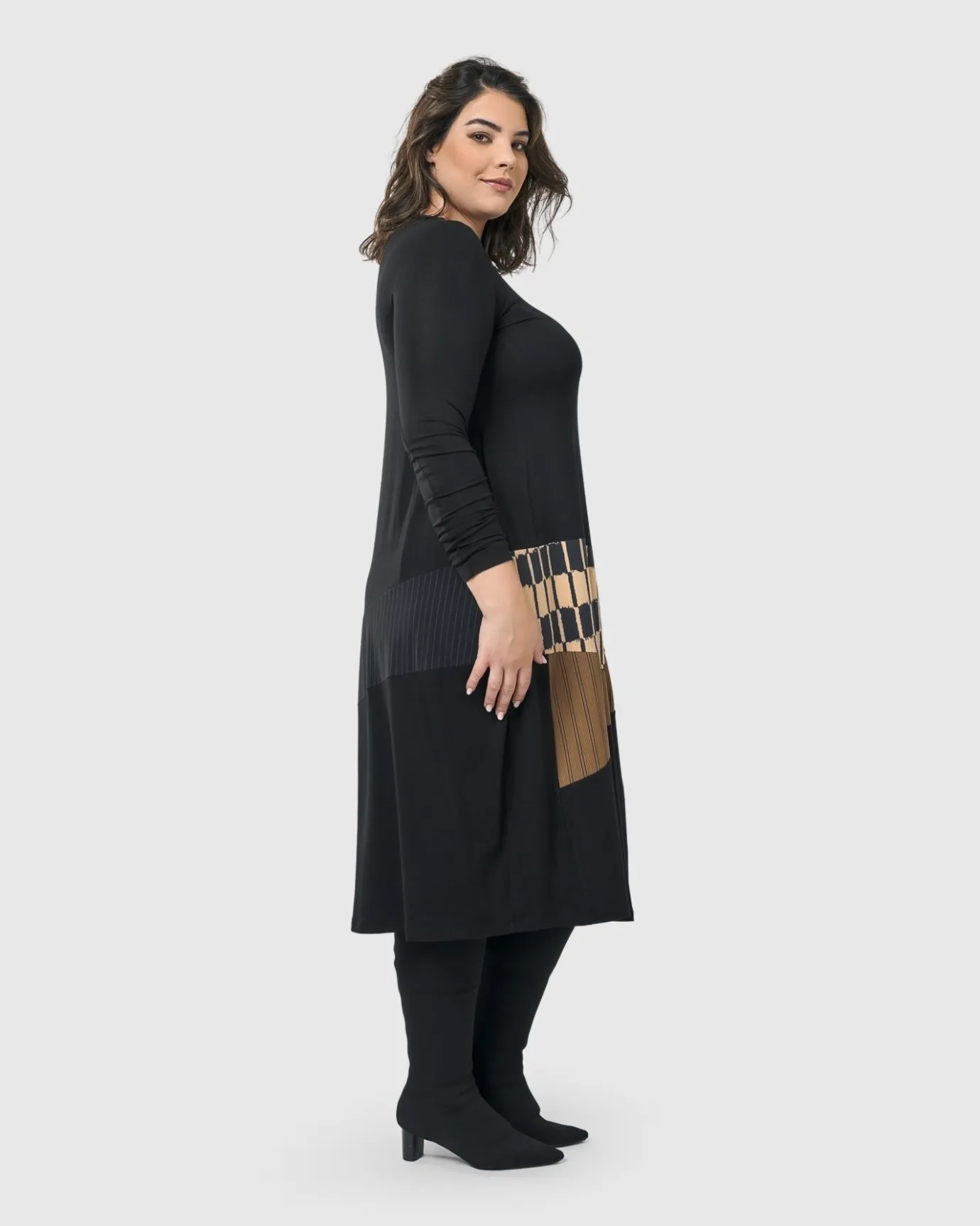 Women Alembika Dresses<Sycamore Cocoon Dress, Coffee
