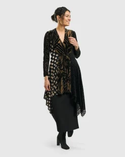 Women Alembika Plus<Synergy Tunic Top, Gold