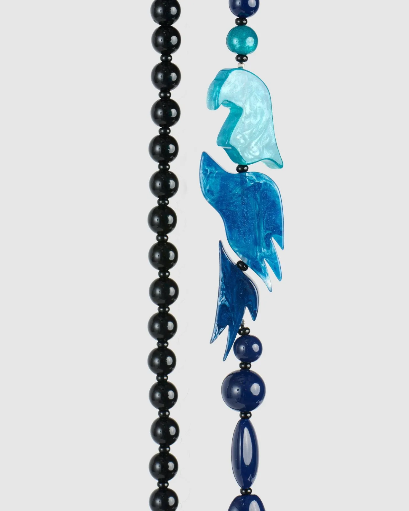 Women Alembika Jewelry<Tahiti Bird Bead Necklace, Blue