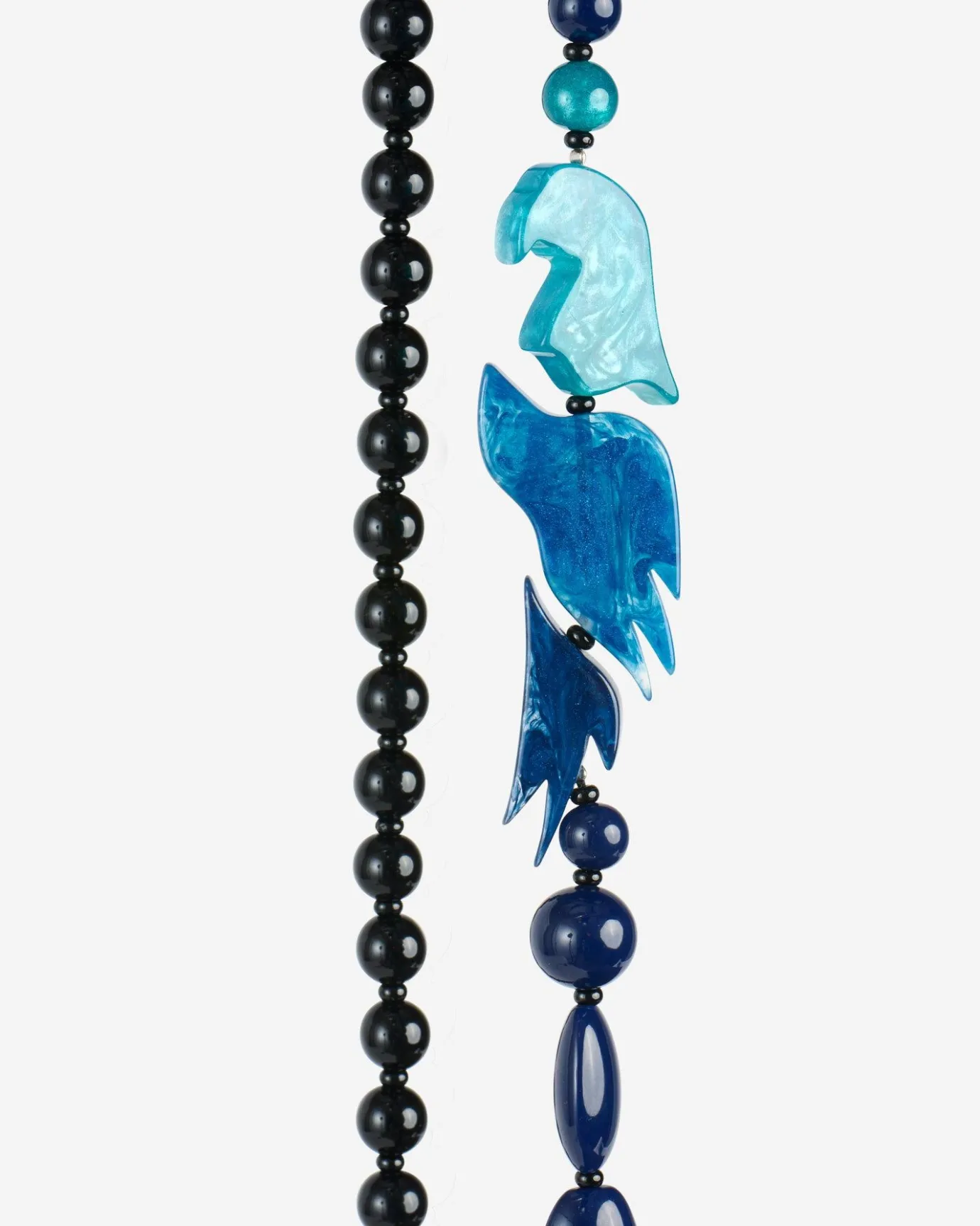 Women Alembika Jewelry<Tahiti Bird Bead Necklace, Blue