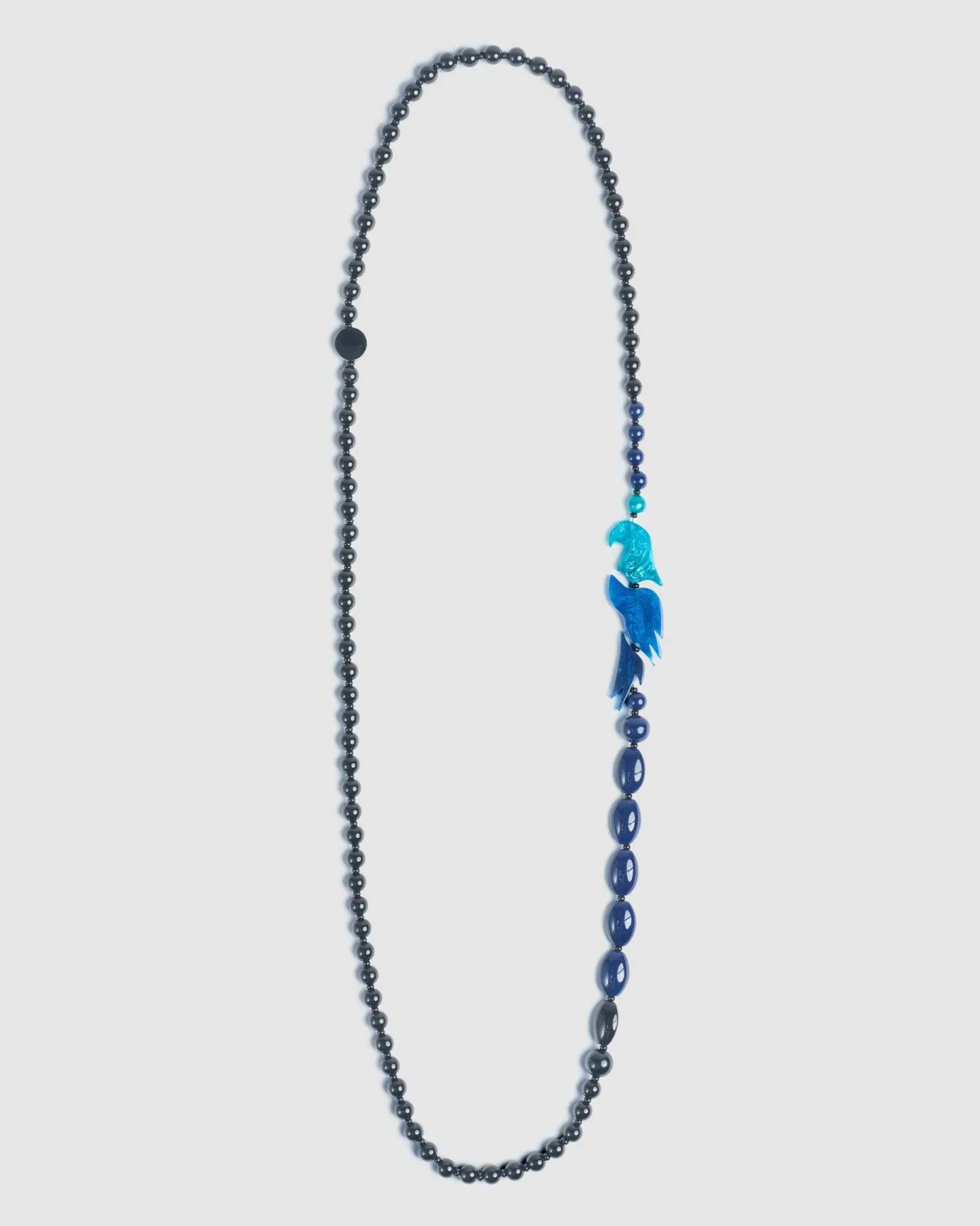 Women Alembika Jewelry<Tahiti Bird Bead Necklace, Blue