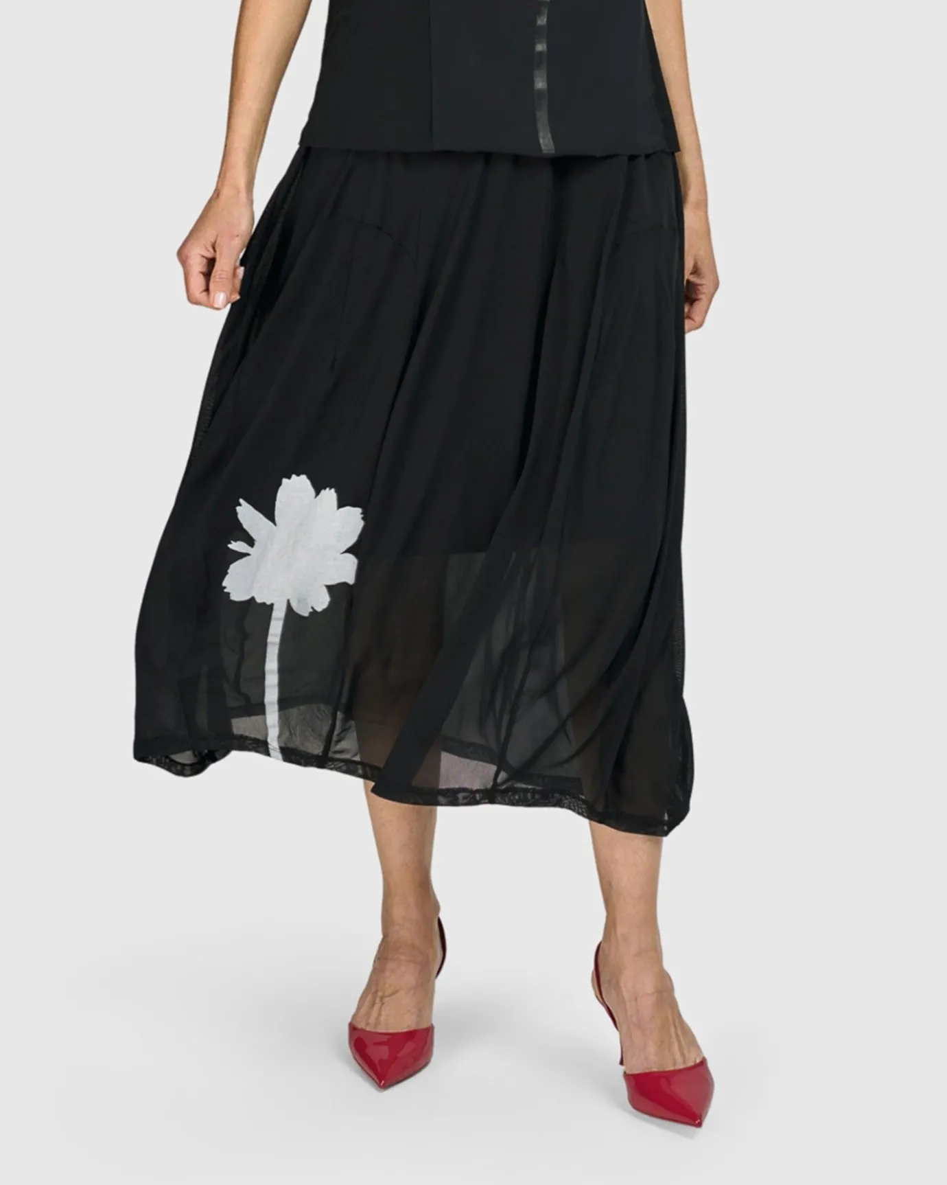 Women Alembika Pants & Skirts<Tekbika Antoinette Flared Cocoon Skirt, Tulle