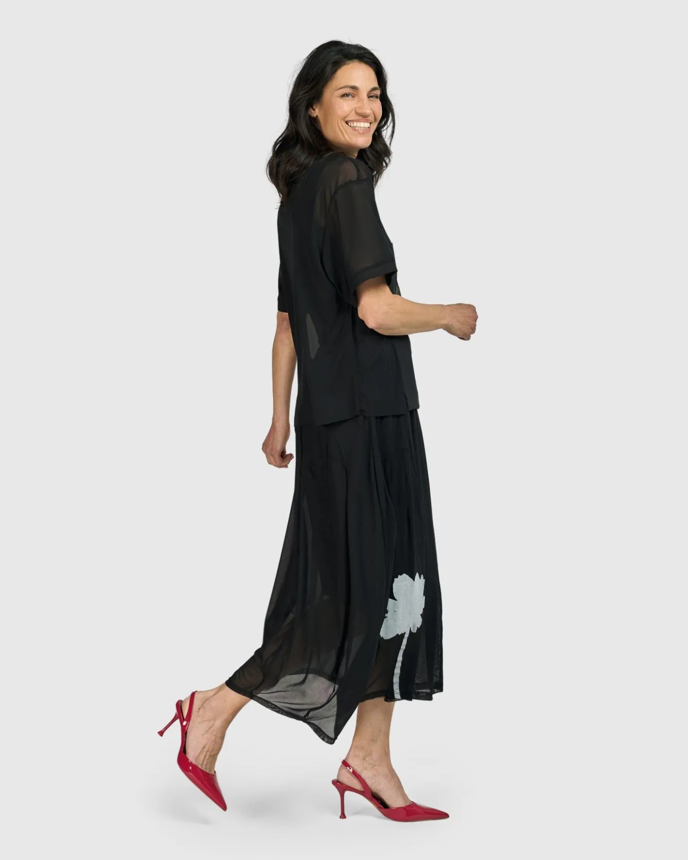 Women Alembika Pants & Skirts<Tekbika Antoinette Flared Cocoon Skirt, Tulle