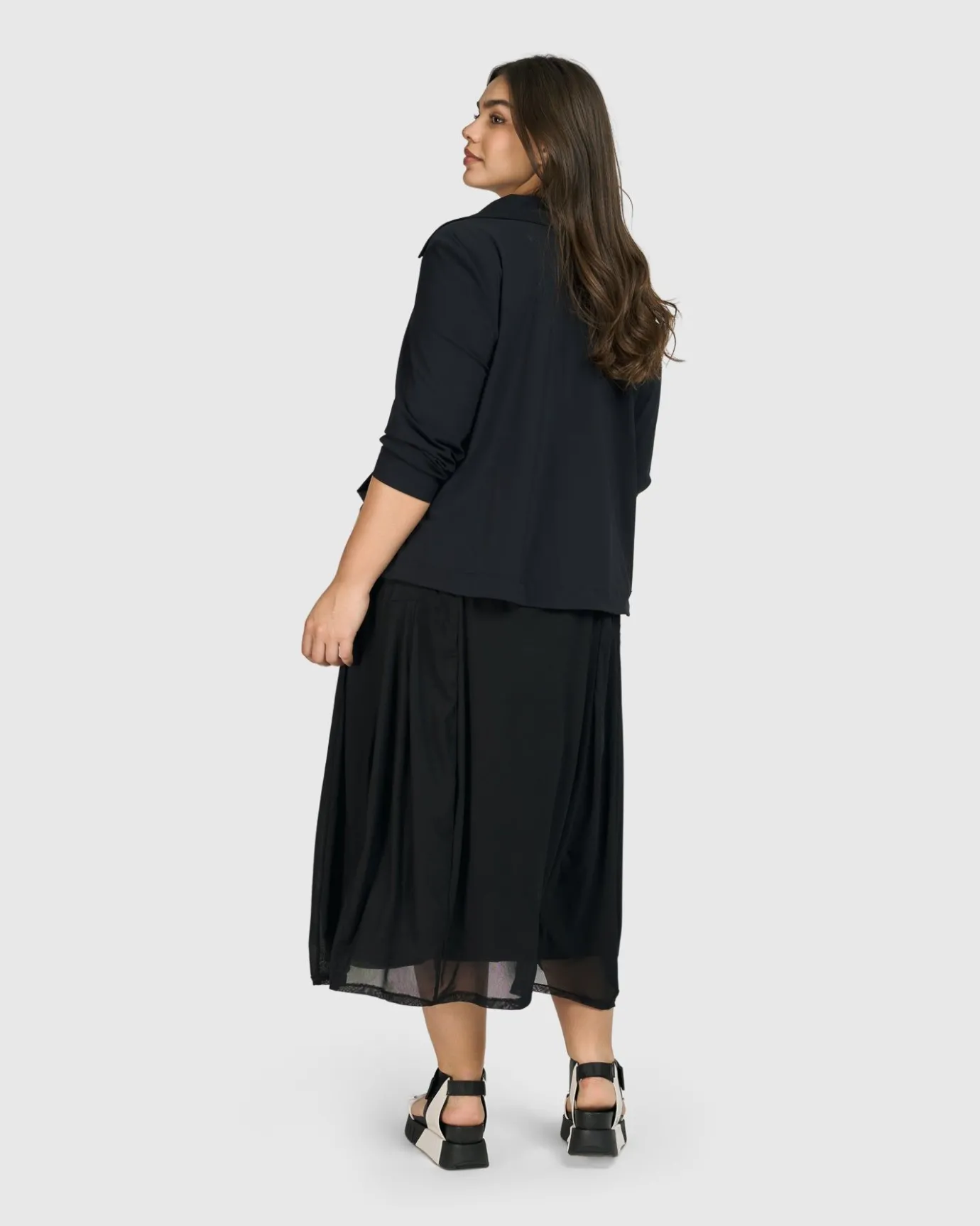 Women Alembika Pants & Skirts<Tekbika Antoinette Flared Cocoon Skirt, Tulle