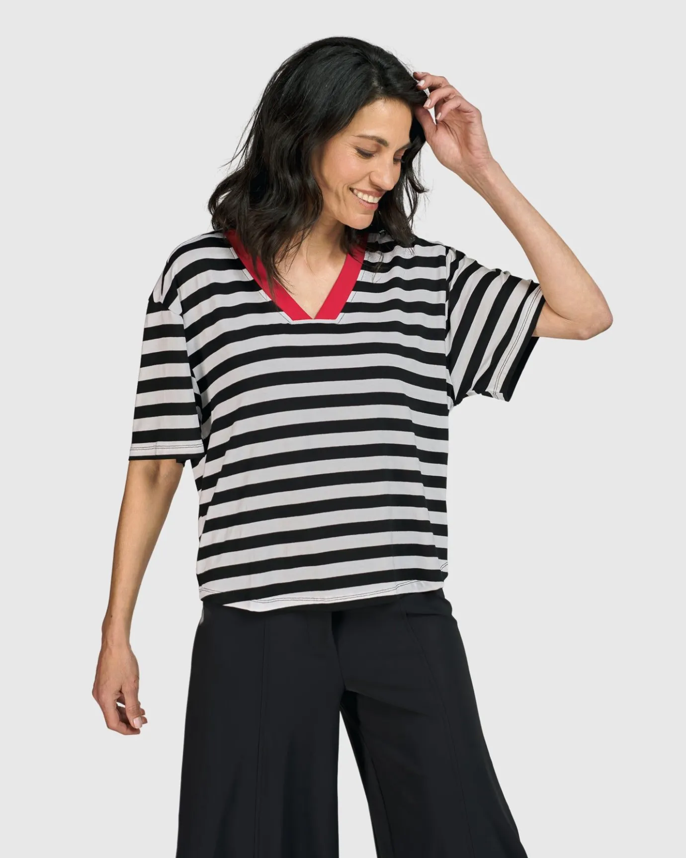 Women Alembika Plus<Tekbika Baudelaire Day Tee, Stripes