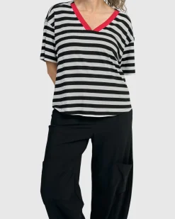 Women Alembika Plus<Tekbika Baudelaire Day Tee, Stripes