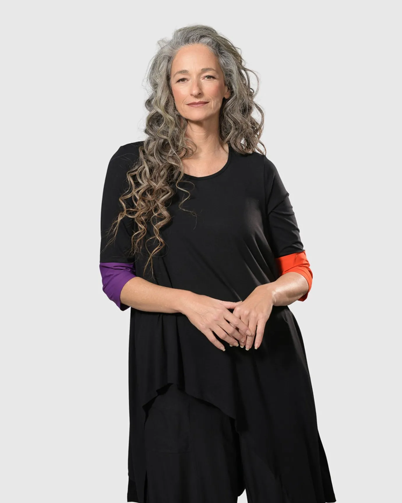 Women Alembika Plus<Tekbika Belinda Hi-Lo Tunic Top, Multi