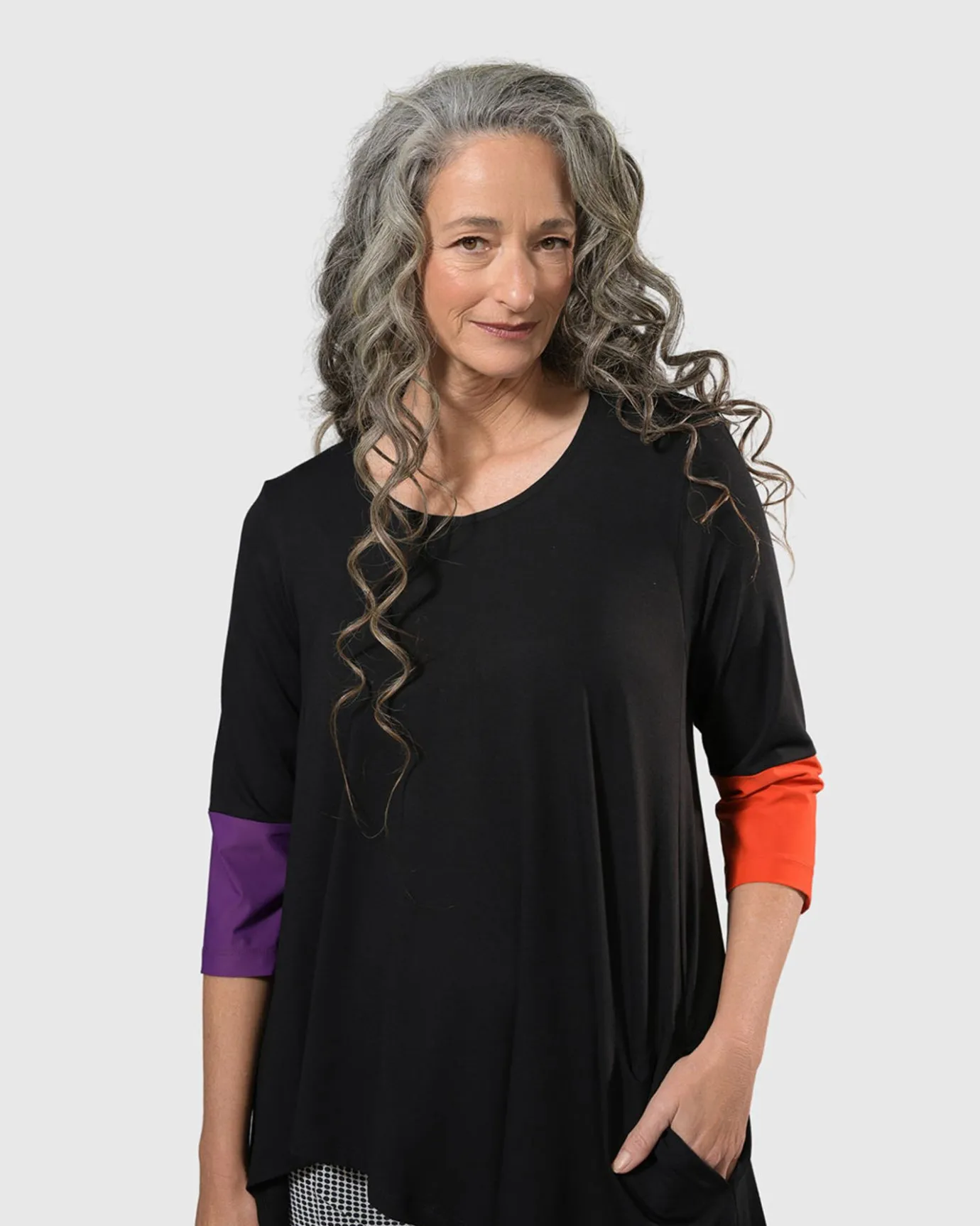 Women Alembika Plus<Tekbika Belinda Hi-Lo Tunic Top, Multi