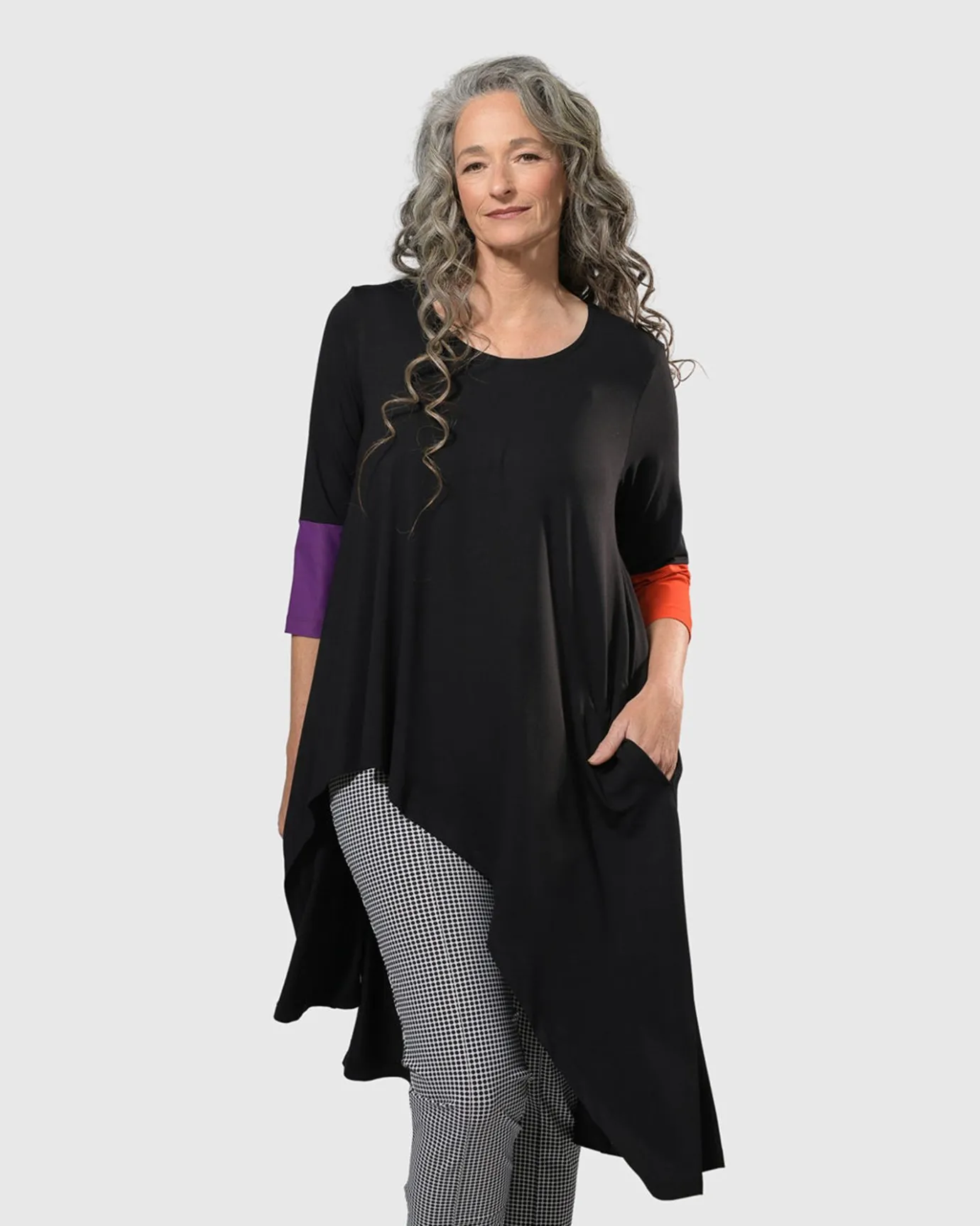 Women Alembika Tops & Tunics<Tekbika Belinda Hi-Lo Tunic Top, Multi
