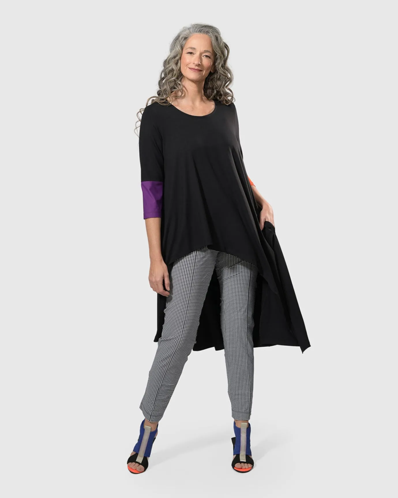 Women Alembika Tops & Tunics<Tekbika Belinda Hi-Lo Tunic Top, Multi