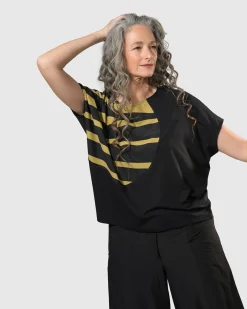 Women Alembika Tops & Tunics<Tekbika Bliss Boxy Top, Dunes