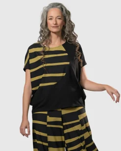 Women Alembika Plus<Tekbika Bliss Boxy Top, Dunes