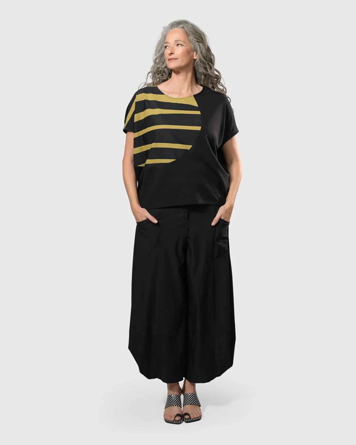 Women Alembika Plus<Tekbika Bliss Boxy Top, Dunes