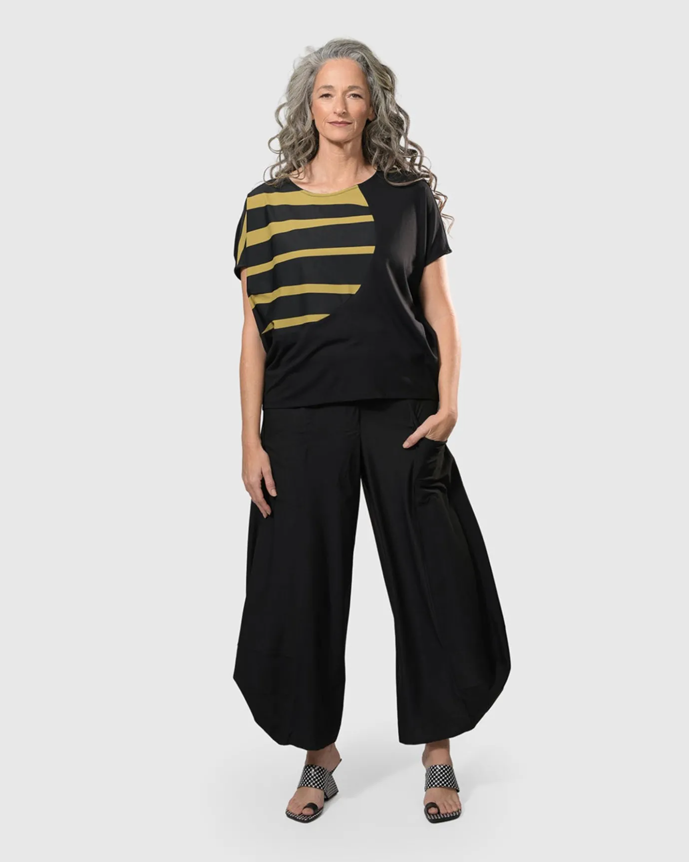 Women Alembika Plus<Tekbika Bliss Boxy Top, Dunes