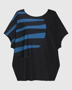 Women Alembika Plus<Tekbika Bliss Boxy Top, Ocean
